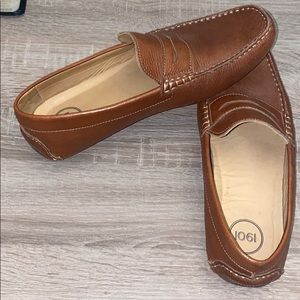 Brown Leather 1901 Loafers